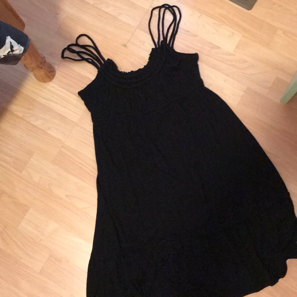 Black rope dress
